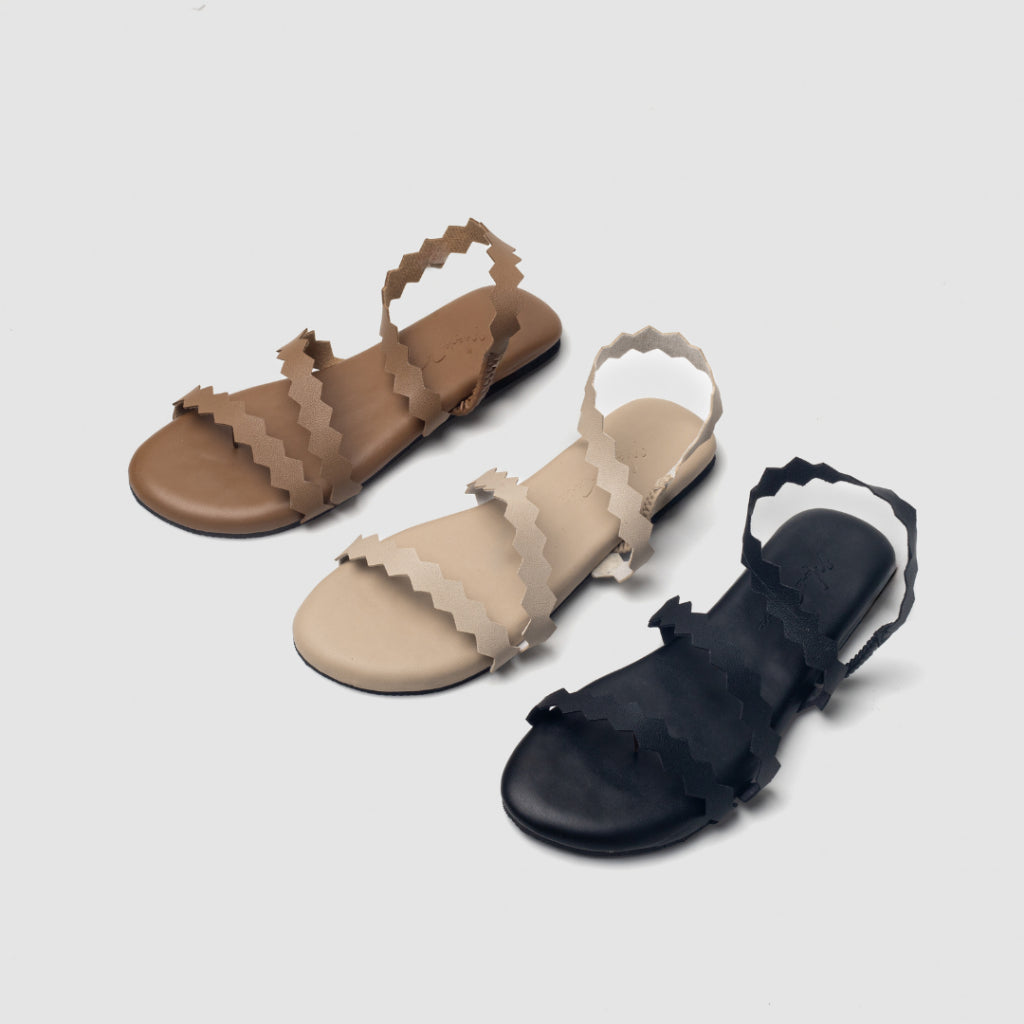 AMZ by Amazara x Maria Karina - Santai Dulu Sandals Sepatu Wanita